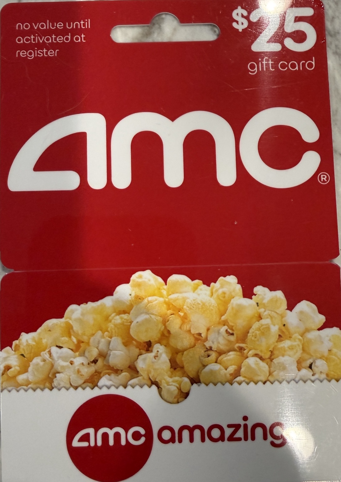 AMC gift card